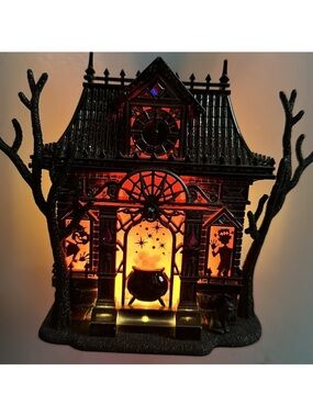 Bath and Body Works Halloween Haunted House Light-Up wall flower rare